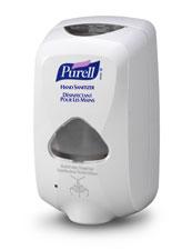 PURELL TFX PLASTIC TOUCH FREE DISPENSER FITS 1200 MIL