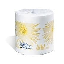 White Swan® Bathroom Tissue, 2-Ply, 48 Rolls/Case, 429 Sheets/Roll